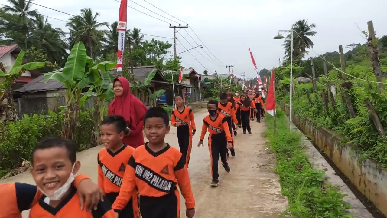Kegiatan Jalan Santai SD Negeri 002 Palaran