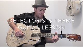 Detectorists theme (guitar lesson) brand new, relaxed and accurate :)