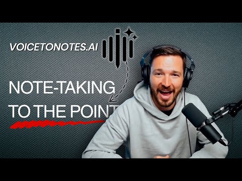 Voicetonotes.ai — video