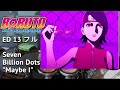 ボルト ED 13 (フル)「Maybe I/Seven Billion Dots」【Drum Cover/ドラム カバー】