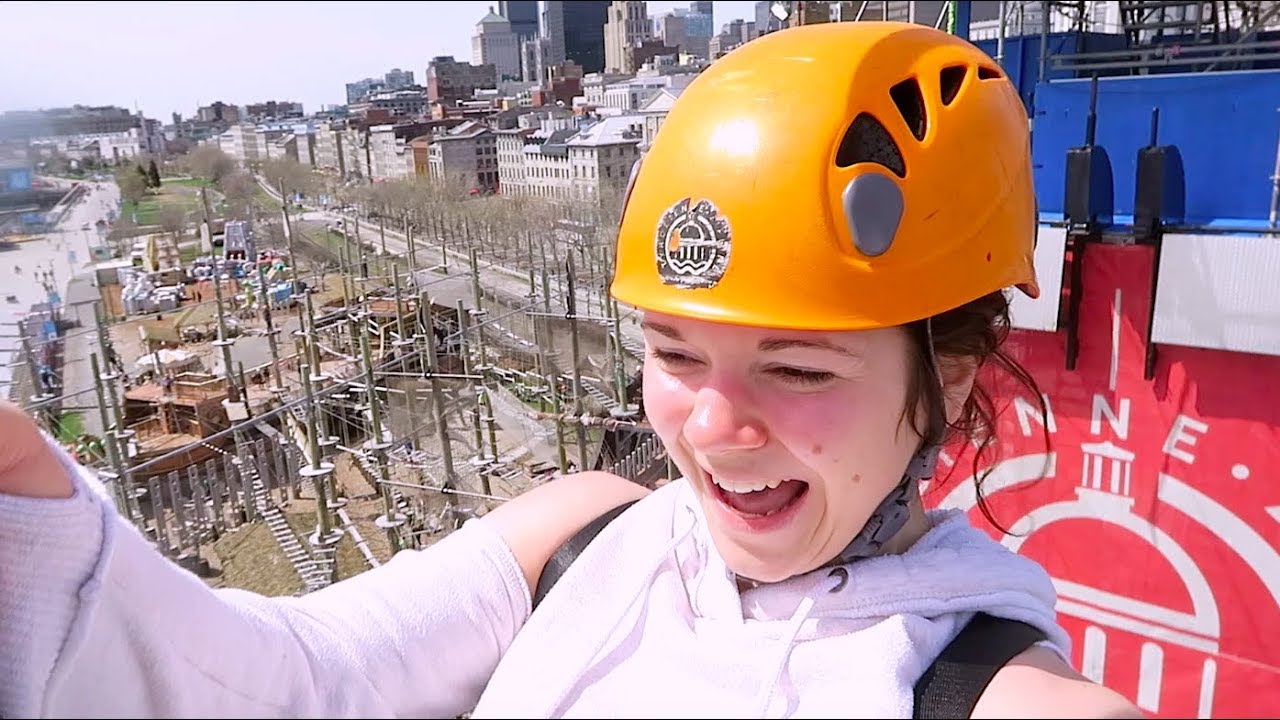 JE SURVOLE MONTRÉAL EN TYROLIENNE ! (Partie 2)
