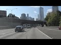 Driving tour, Through out Seattle downtown on Interstate 5 southbound, Seattle, Washington, USA