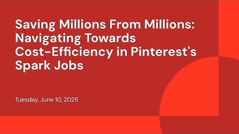 Saving Millions From Millions: Navigating Towards Cost-Efficiency in Pinterest
