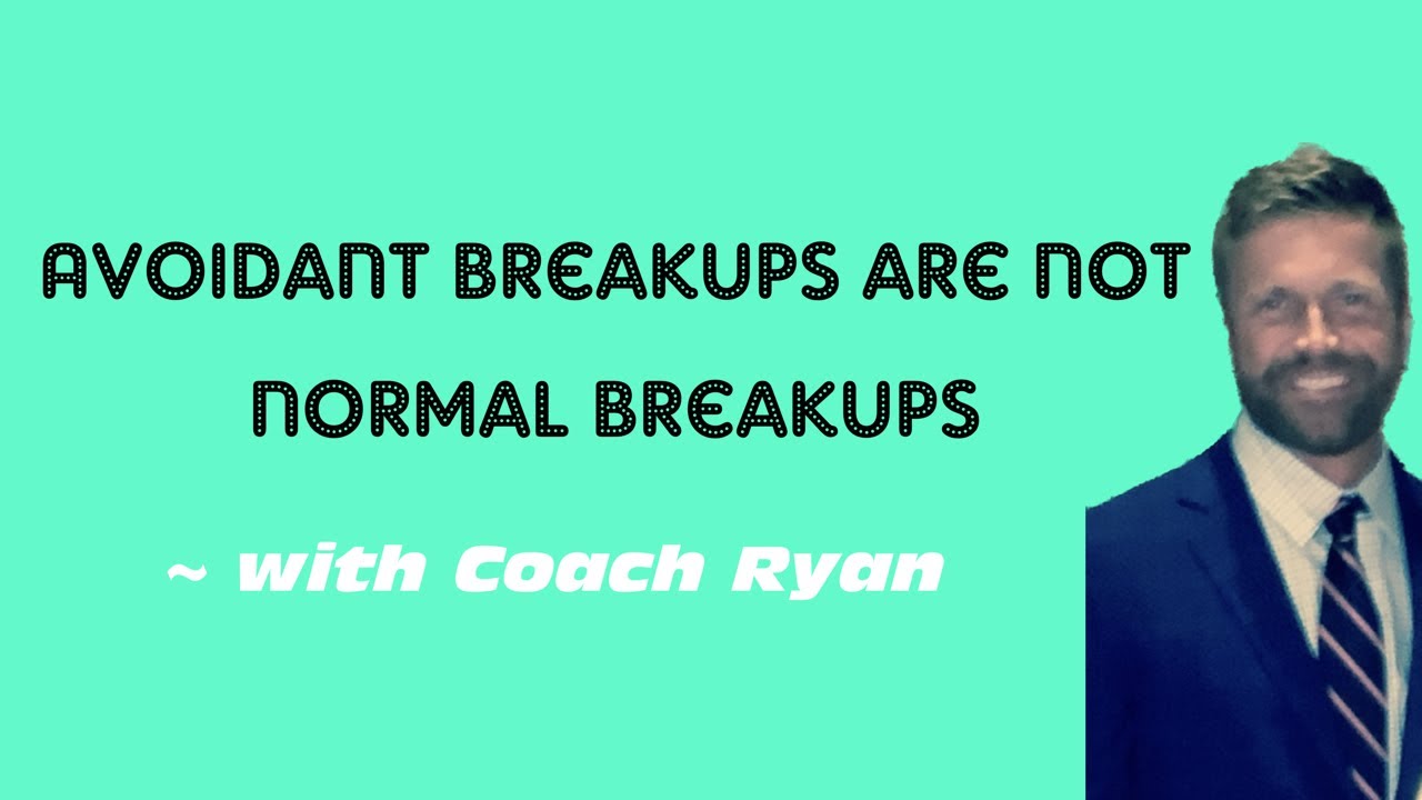 Avoidant breakups are NOT normal breakups