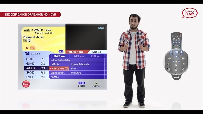 Claro Tv - Deco Grabador HD 