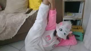 Minhas Fotos Com Meu Pijama De Unicornio Novo Da Puket