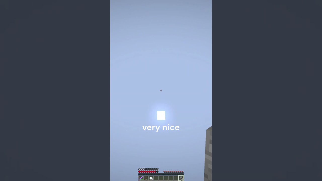 very nice ‐ minecraft