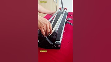 Bàn Đẩy Gạch Lắp Lưỡi Lớn Như Thế Nào #Short