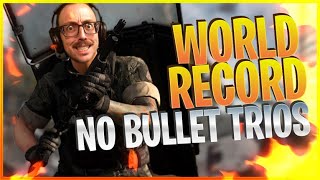 WORLD RECORD 27 KILLS WITH NO BULLETS WARZONE TRIOS WIN!