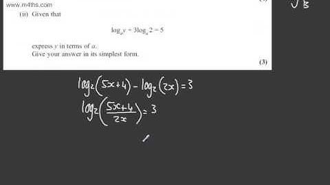 q7   C2 Edexcel May 2013 Non Replacement Paper   Quick worked examples   core 2 AS maths
