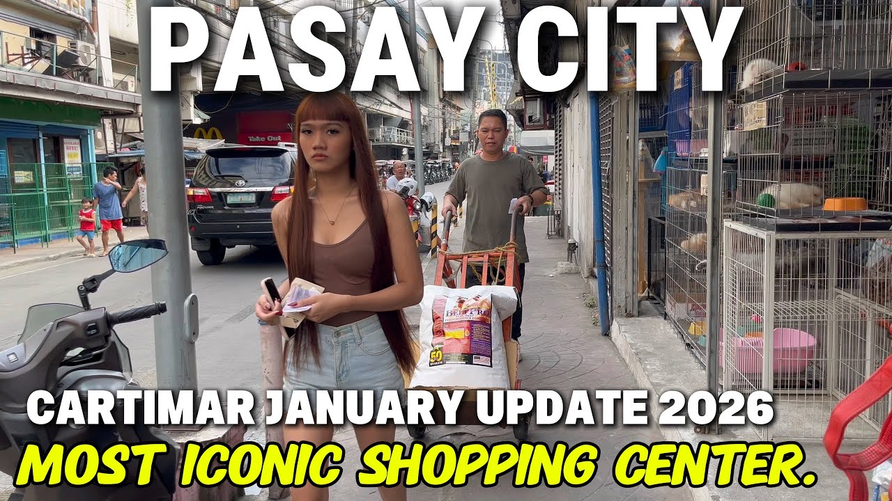 THIS LEGENDARY CARTIMAR SHOPPING CENTER  HUB in PASAY|CITY|Walking Tour 2026