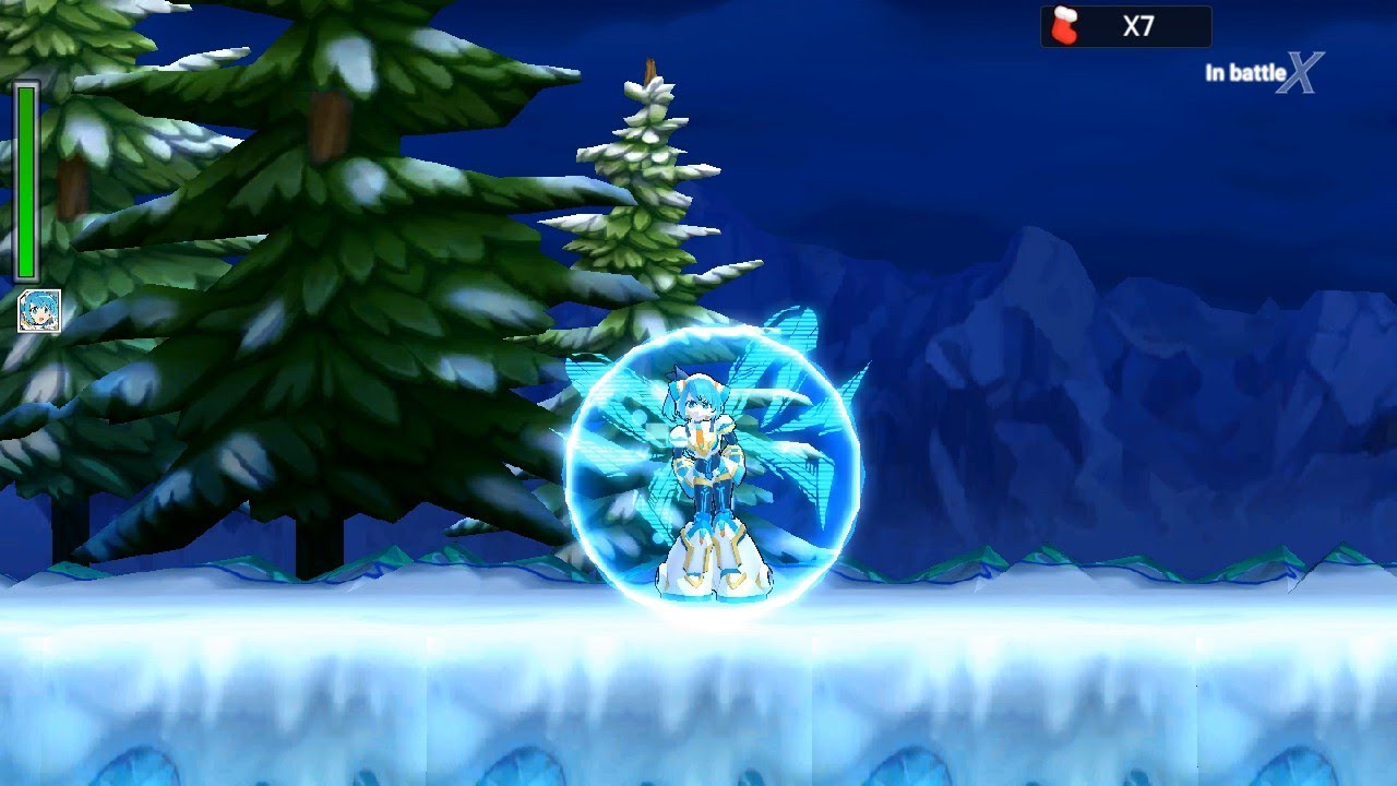 Mega Man X Dive Offline — событие (Счастливого Рождества!) с DiVE Armor RiCO