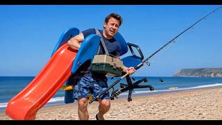 WSB Orizon Sliding Reel Seat Beachcaster - a great day out on the beach
