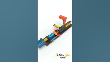 Automatic Cutting Unit #cad #engineering #machine #solidworks #mechanism #mechanical #screwdrive