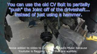 T4: Eurovan outer CV Joint Removal (Update) T4: Eurovan outer CV Joint Removal (Update)