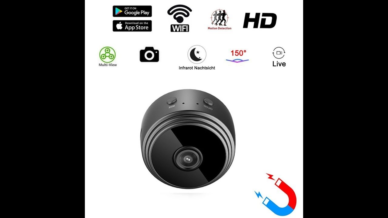 Amazon Review: MICF Mini kamera Wlan Überwachungskamera