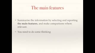 Understanding IELTS task 1 instructions