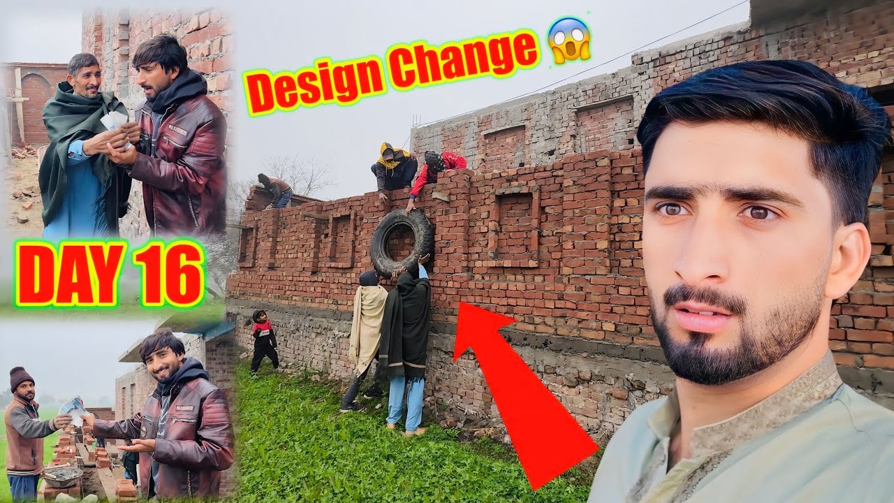 Design Galat Bana Diya 🤔Payment B la li | Work Day #16 | Ufff itani mehangai 😱😱Hamza sidhu house 