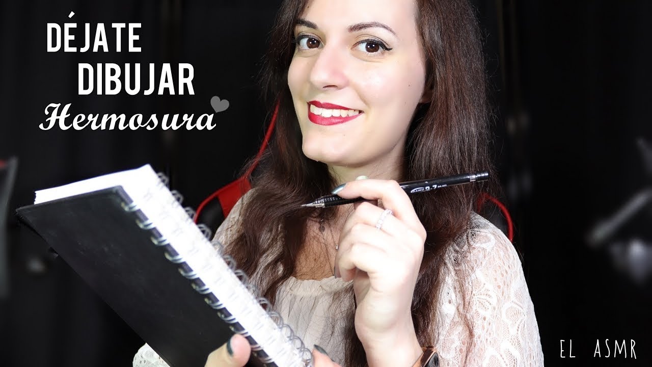 ♡ASMR español♡ DÉJATE DIBUJAR, HERMOSURA!♥ #2 *Roleplay Dibujante*