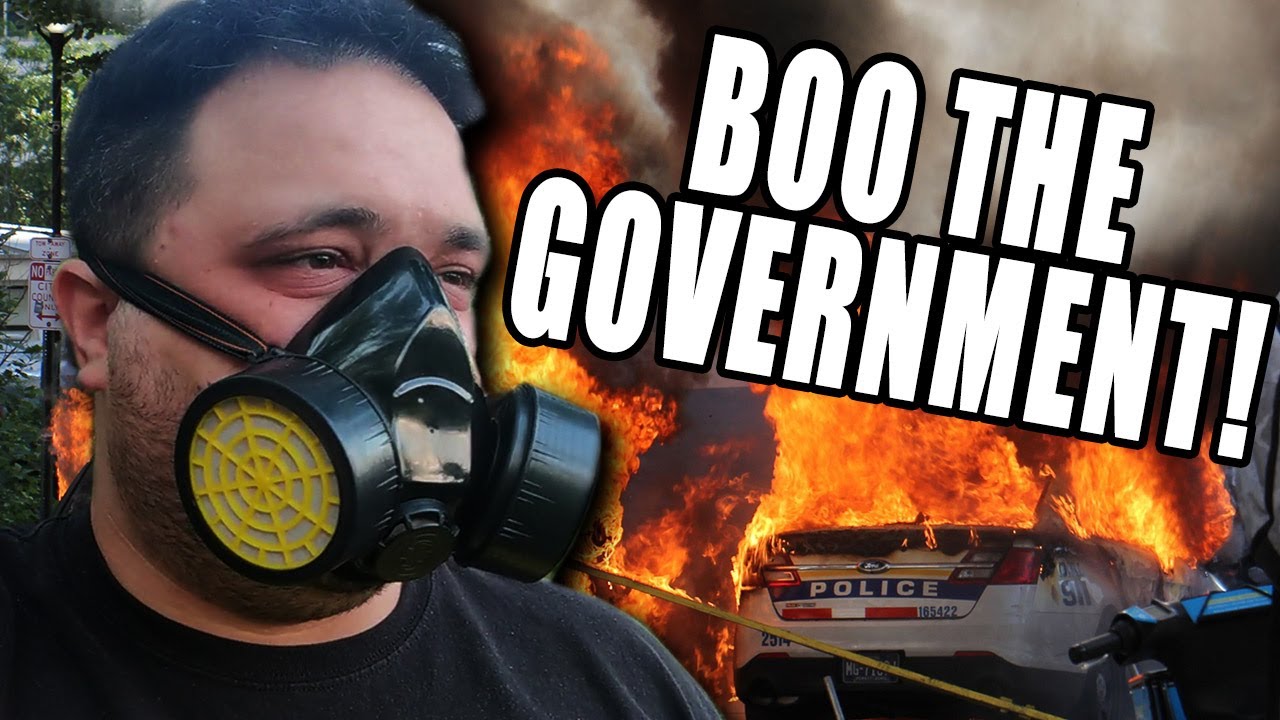 Протест в маленьком городке