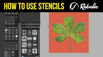 How to Use Stencils - Rebelle 6 Tutorial