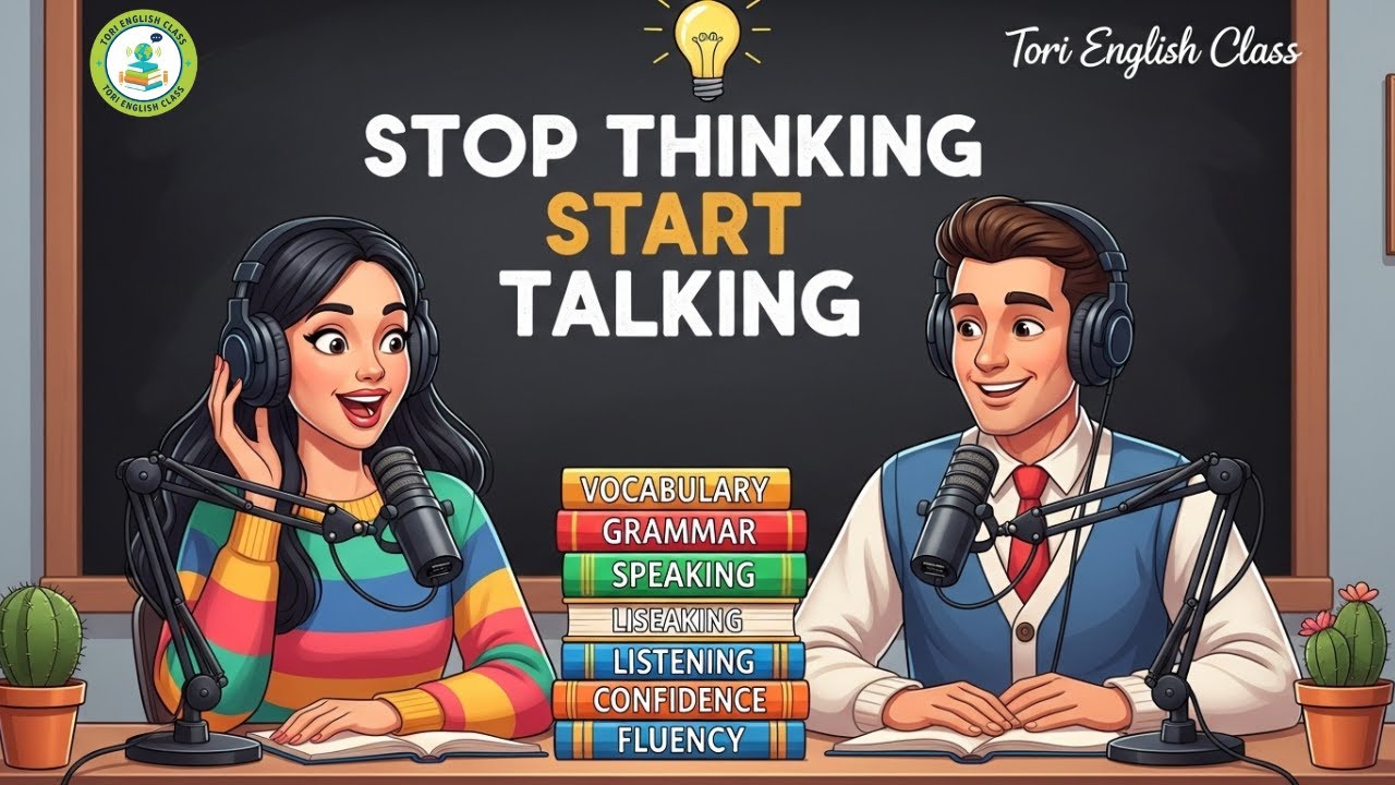 Shadowing English Speaking Practice (B1) | Stop Thinking Start Talking