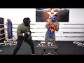 My Nephew Juan Funez Professional Boxer Sparring Session!