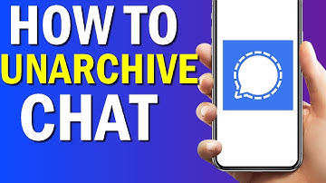 How To unarchive Conversation On Signal App