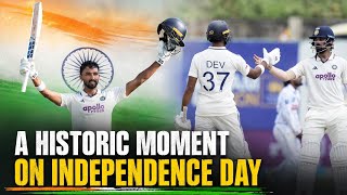 India vs Sri Lanka 1st Test Day 1 | Padikkal makes history with his maiden ton on Independence Da...