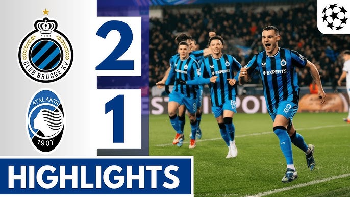 Club Brugge vs Atalanta 2-1 | All GOALS & Extended HIGHLIGHTS | UEFA  Champions League 2024-25!