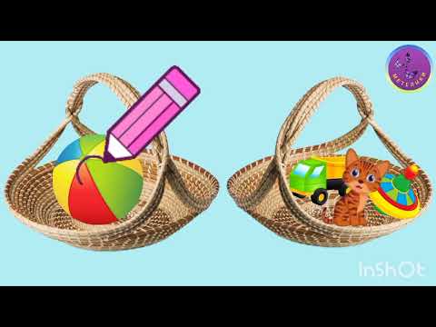 Гра  Що у кошику ?( один- багато),  7.12.24