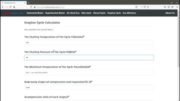 How to solve brayton cycle with diagrams P-v and T-s