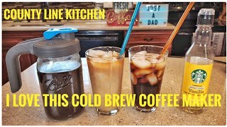 County Line Kitchen Cold Brew Mason Jar Iced Coffee - Temu