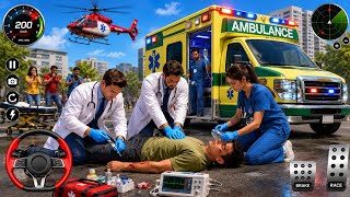 Ambulance City Rescue Simulator 3D Game 911 Us Emergency Ambulance - New Version For Android #part10 screenshot 3