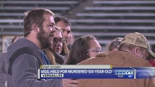 Hundreds gather in Woodford County to honor murdered 6-year-old