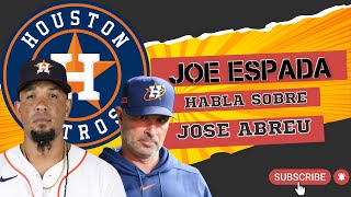 Cuándo volverá José Abreu a MLB con los Astros? El manager, Joe Espada respondió