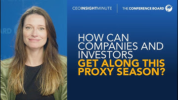 Finding Common Ground on ESG This Proxy Season | CEO Insight Minute