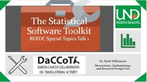 The Statistical Software Toolkit