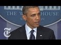 Boston Marathon Explosions: Obama Press Conference on Bomb Attacks | The New York Times