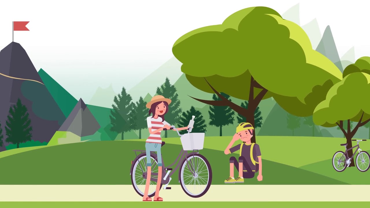 cartoon infographic explainer animation video