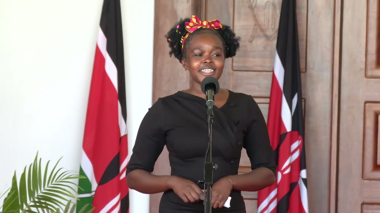 Sheldan Nduta's testimony during the Gold Award Presentation 2025