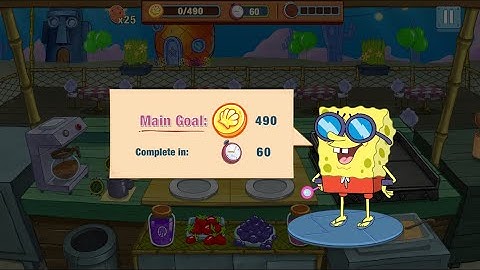 SpongeBob: Krusty Cook-Off Level 22 (No Commentary)