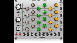 Behringer announces Clocked Sequential Control Module 1027