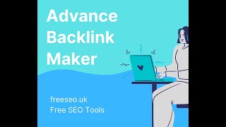 Full Advance Back Link Maker | Free SEO Tools News