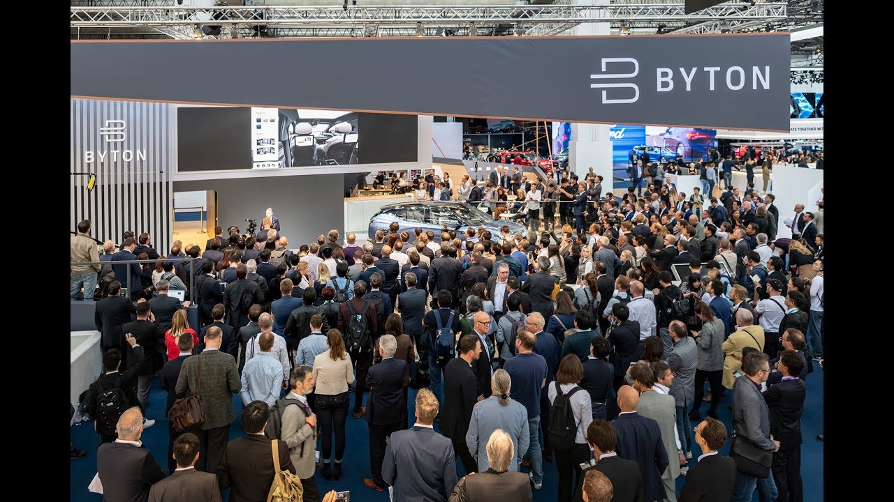 Reveal of BYTON M-Byte at IAA Frankfurt