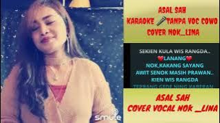 ASAL SAH _Nunung Alvi  ft Calus S.🎤KARAOKE TANPA VOC COWO  COVER  VOC :NOK LINA