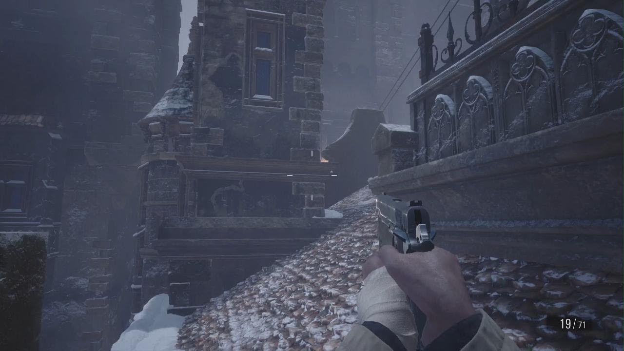 Resident Evil Village (PS5) Castle Rooftops Crystal Fragment YouTube