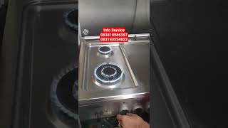Modena free standing stove service in Kelapa Gading housing complex, North Jakarta #gas stove ser...