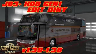 JB3  HDD EDIT DINY ETS2 V1.30-1.38(TEST DI V1.30)