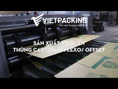 Video Sản xuất hộp giấy, thùng carton in Offset/ Flexo -... - youtube